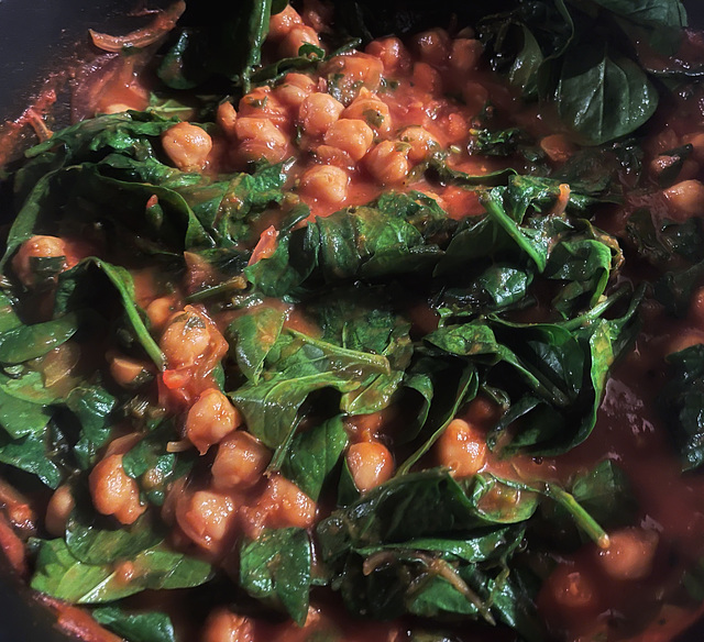 chickpea & spinach