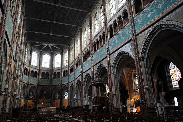 Nef de l'église Saint-Aignan de Chartres - Eure-et-Loir