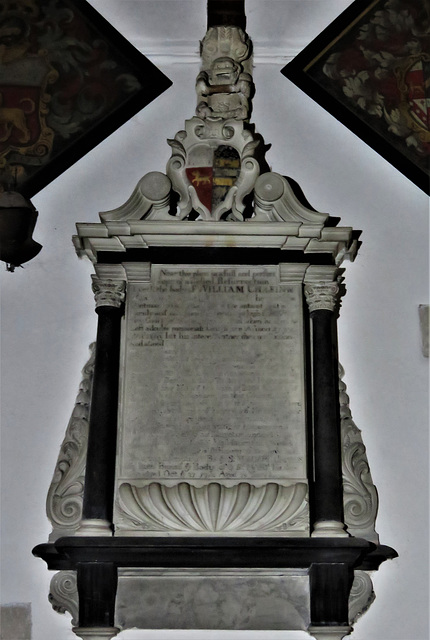 mere church, wilts , c18 tomb of william chafin, +1712