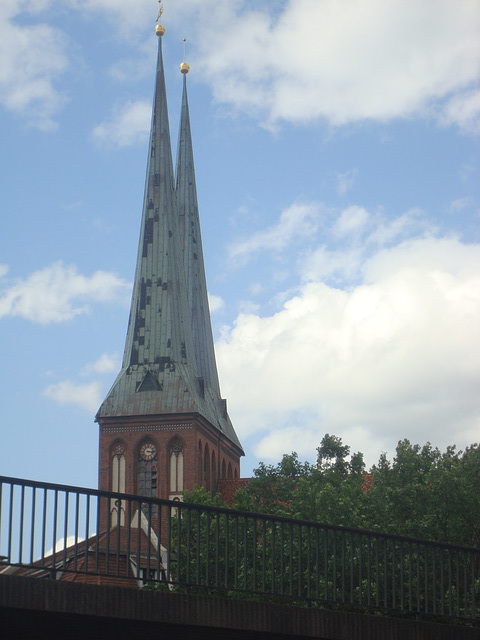 Die Türme der Nikolaikirche
