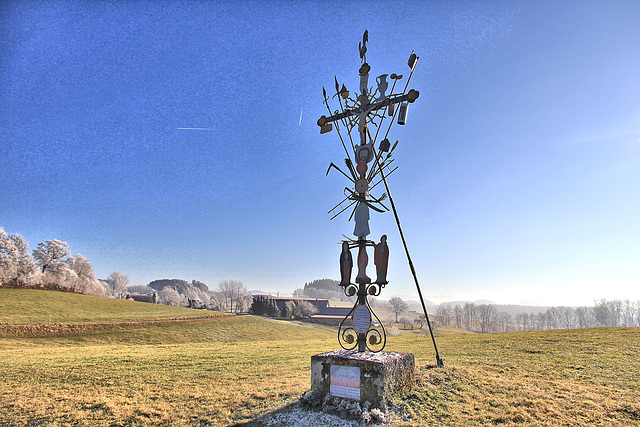 Wegkreuz bei Vogt