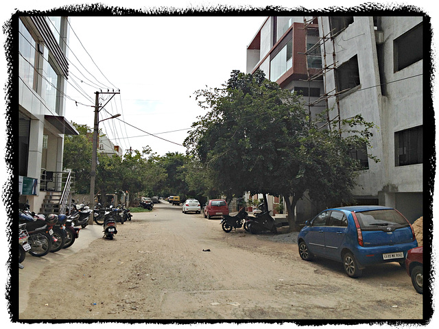 A street in Bangalore