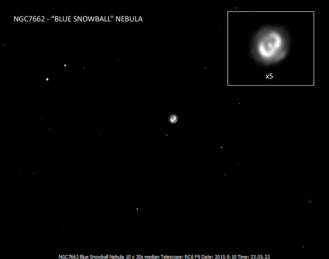 NGC7662/C2 - The Blue Snowball Nebula