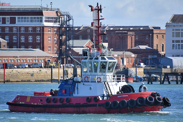 Scotsman at Portsmouth - 10 July 2020