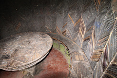 Interior of 1834 Pavilion, Traquir House, Borders, Scotland