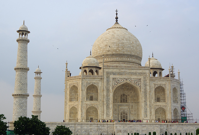 Taj Mahal in the evening light