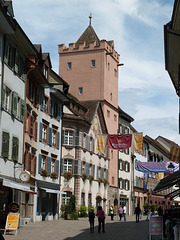 Der Rathausturm von Rheinfelden