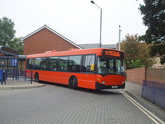 DSCF9766 Mulleys Motorways YN54 AHD in Bury St. Edmunds - 19 Sep 2017