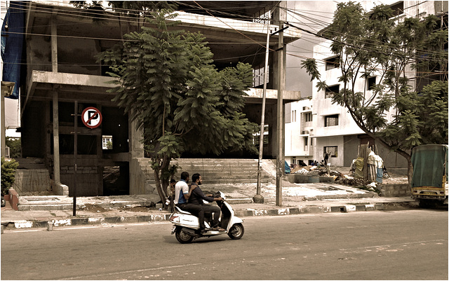 A street scene @ Bangalore