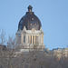 morning light on the dome