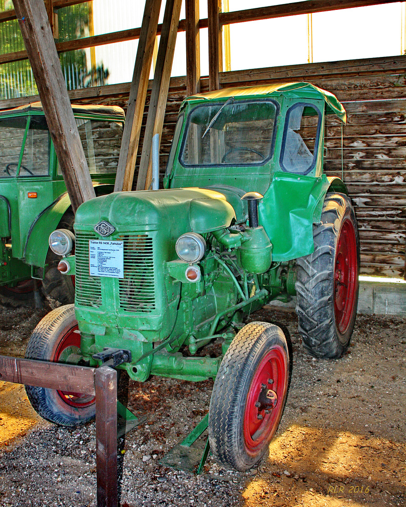 Alte Traktoren: RS 14/30 "Famulus"