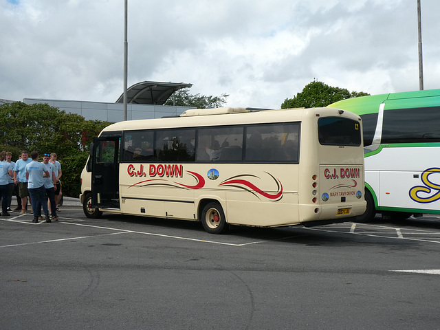 C J Down JD57 CJD at Woodall Service Area  - 26 May 2019 (P1020463)