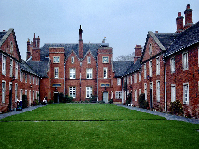 Almshouses and the Vicarage at Temple Balsall. ( Grade II Listed Building)