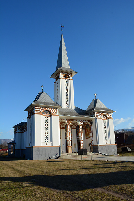 Romania, Maramureș, Biserica Noua in Ieud