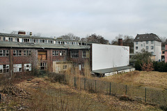 Verwaistes Gelände der alten Zwiebackfabrik Brandt (Hagen-Westerbauer) / 26.02.2017