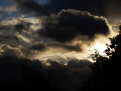 le beau ciel du soir,