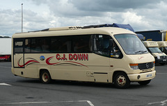 C J Down JD57 CJD at Woodall Service Area  - 26 May 2019 (P1020466)