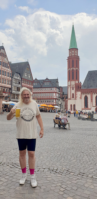 Enjoying a Stein