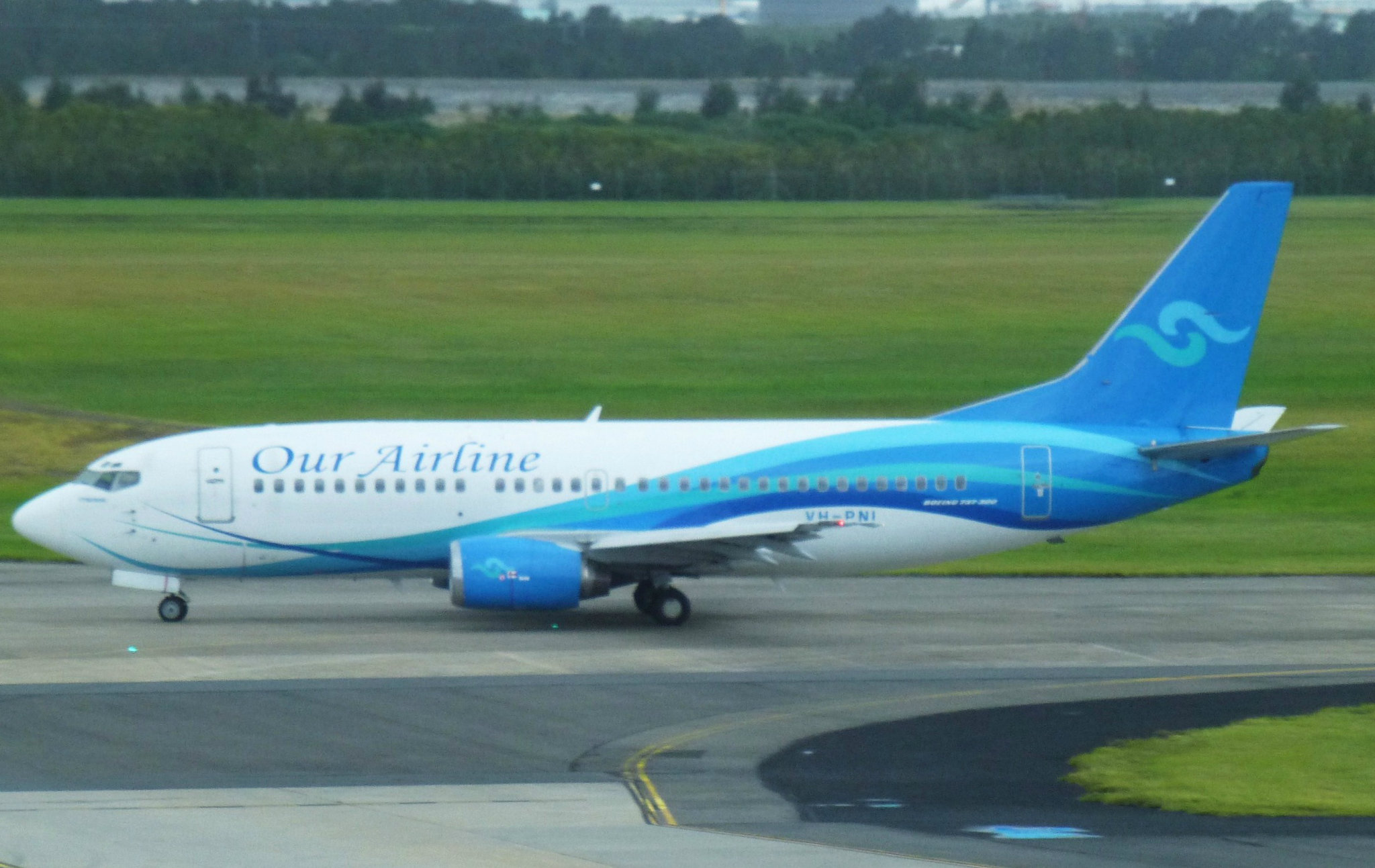 VH-PNI at Brisbane - 19 February 2015