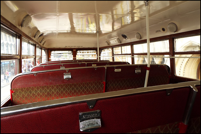 smoking allowed on the top deck