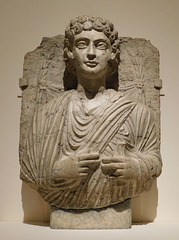 Portrait of Nesha from Palmyra in the Metropolitan Museum of Art, March 2019