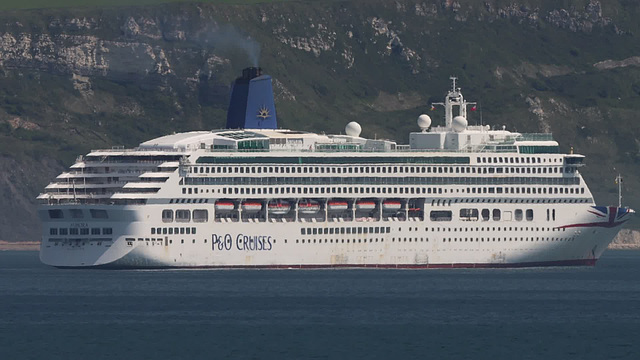 MV Aurora, MV Arcadia, MV Ventura and RMS Queen Mary 2 - together!