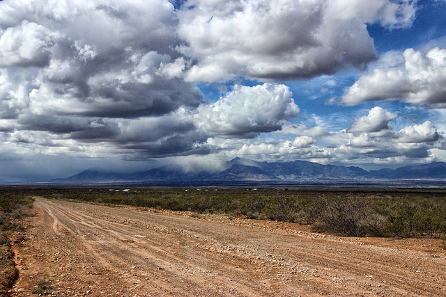 San Pedro Valley & Huachuca Mountains