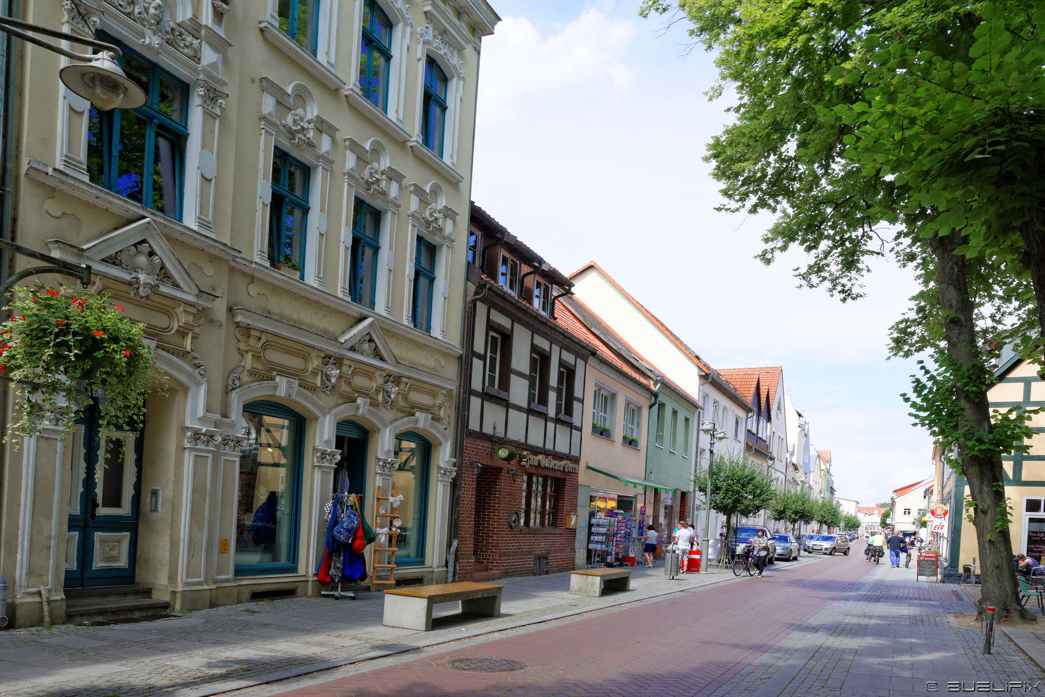 Ueckerstrasse Ueckermünde (© Buelipix)