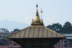 Kathmandu, Top of Pagoda of Shree Pashupatinath Temple