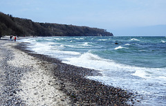 Ostseebrandung bei Warnemünde