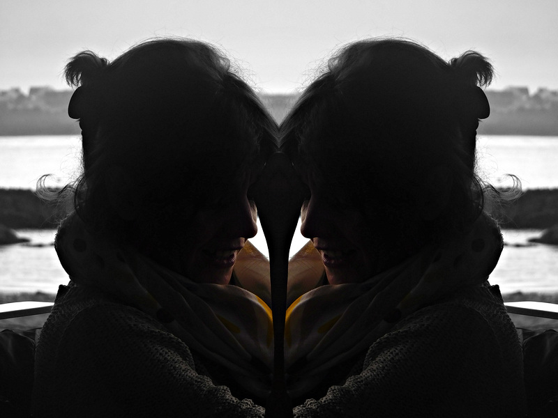 la femme qui se dédouble,
