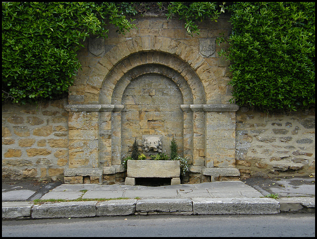 old drinking trough