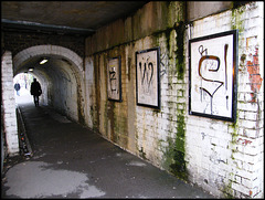 railway bridge foot tunnel