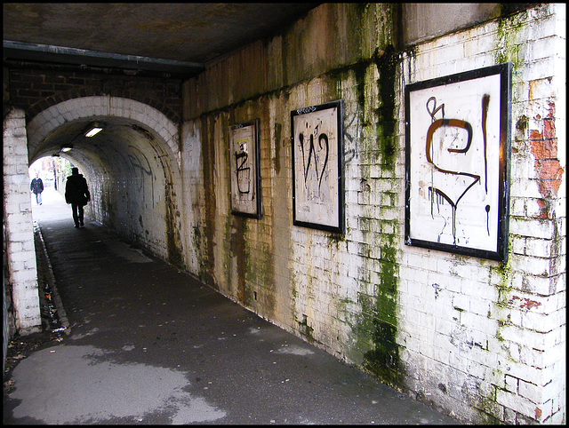 ipernity: railway bridge foot tunnel - by Isisbridge