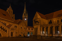 Burg Dankwarderode,Braunschweiger Löwe und Domkirche St. Blasii