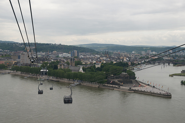 On The Koblenz Seilbahn