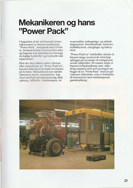 Aarhus Sporveje, Leyland DAB Travolator leaflet (Page 23 of 24) Aarhus Sporveje, Leyland DAB Travolator leaflet (Page 23 of 24)