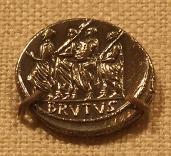 Silver Denarius of Brutus in the Metropolitan Museum of Art, May 2011