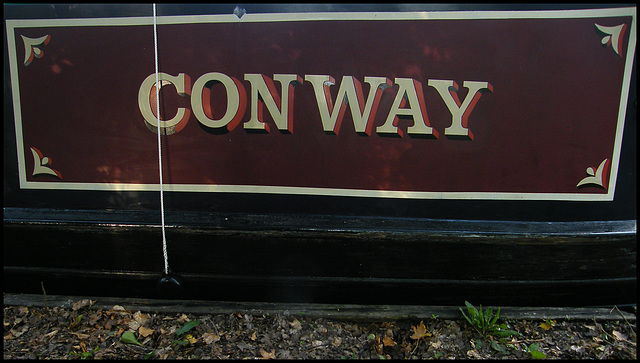 Conway narrowboat