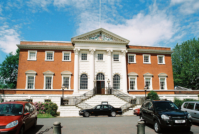 Town Hall, Warrington by James Gibbs (originally a private house)