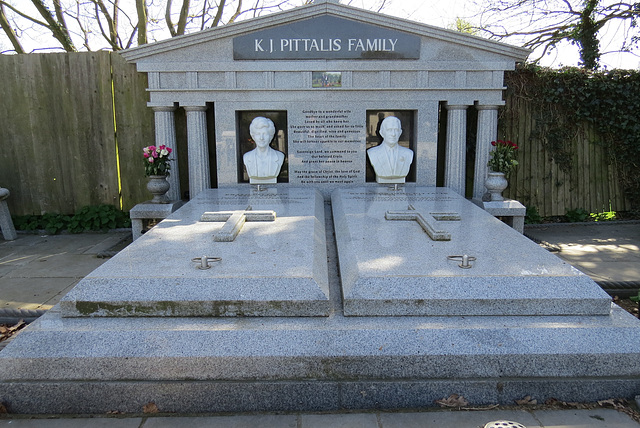 hendon cemetery, london