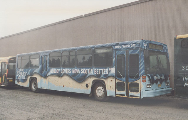 Metro Transit (Halifax, NS) 208 - 9 Sept 1992 (175-26)