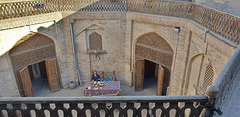 Breakfast at our Caravansary Hotel