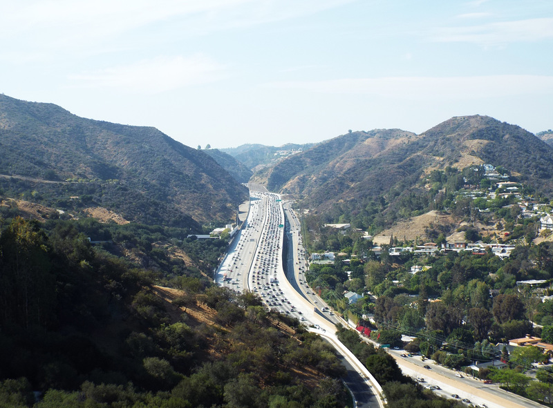 The 405 Freeway from the Getty Center, June 2016