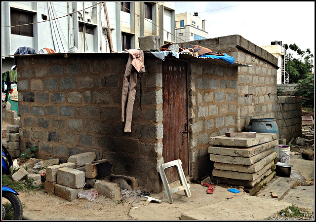 Workers temporary shelter