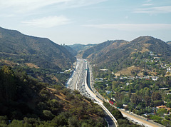 The 405 Freeway from the Getty Center, June 2016