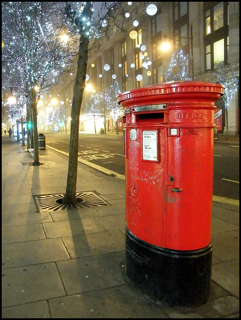 Christmas post box