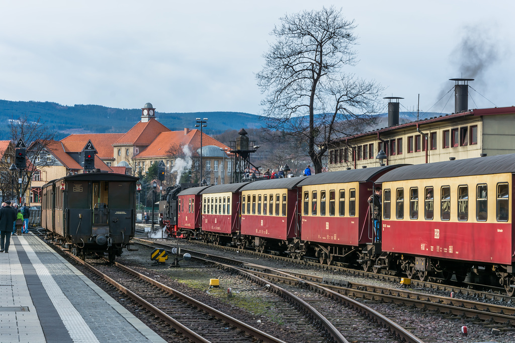 Traditionszug und Regelzug der HSB in Wernigerode