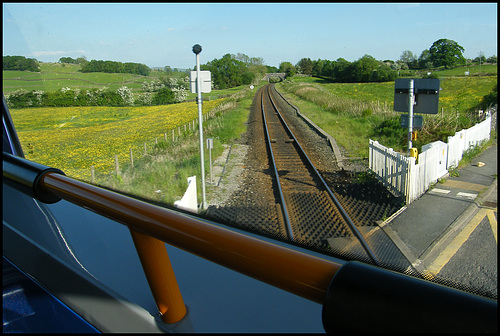 Staveley level crossing