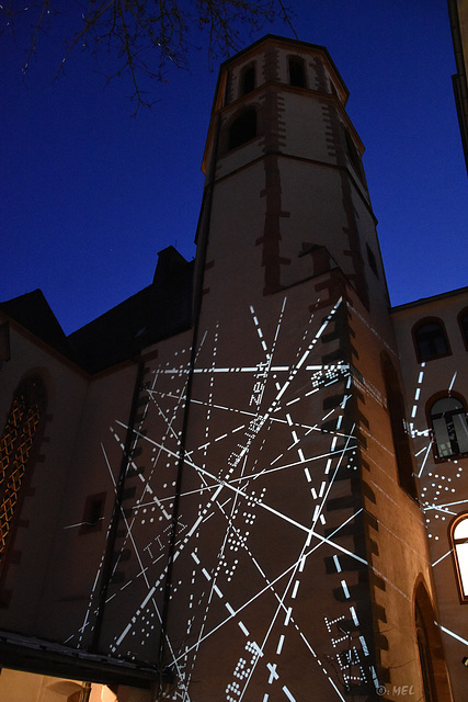 Luminale 2018 - Innenhof derLiebfrauenkirche